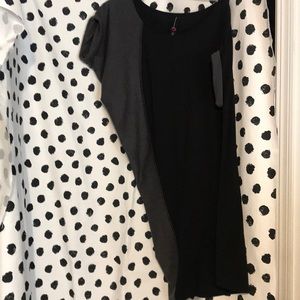 One off shoulder mid dress